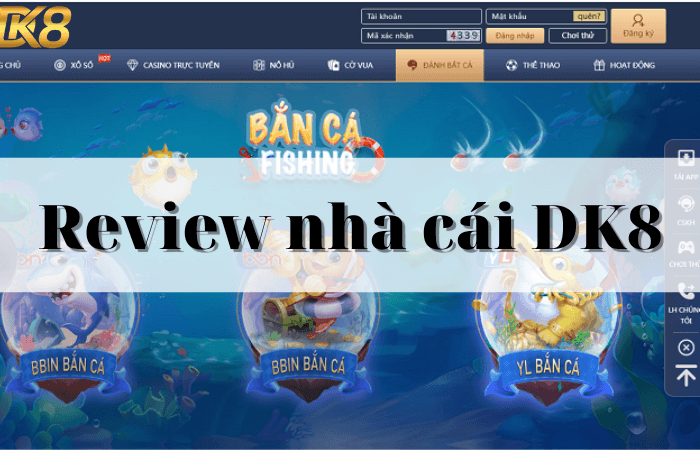 review nhà cái DK8